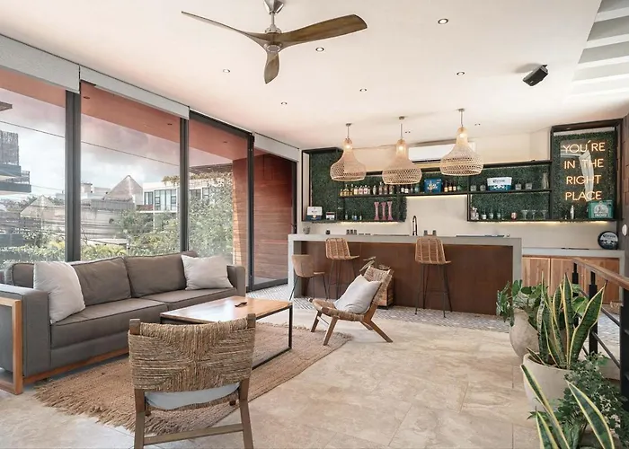 Boho Chic 5 Bedroom Private Pool & Roof Bar Pousada Tulum