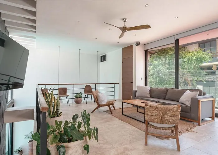 Boho Chic 5 Bedroom Private Pool & Roof Bar Pousada Tulum