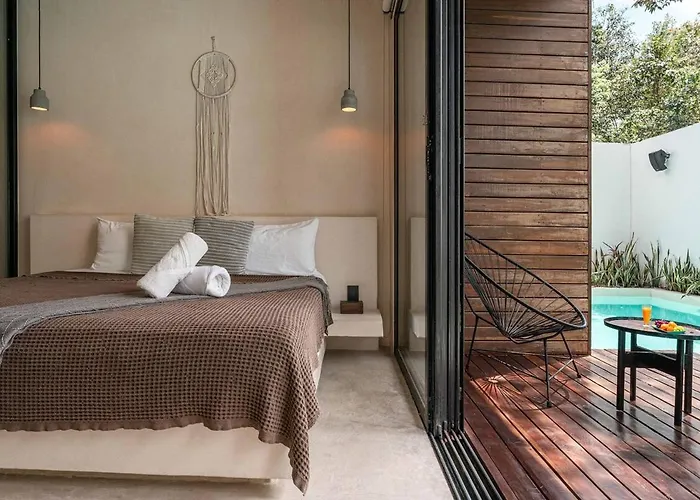 Boho Chic 5 Bedroom Private Pool & Roof Bar * Tulum
