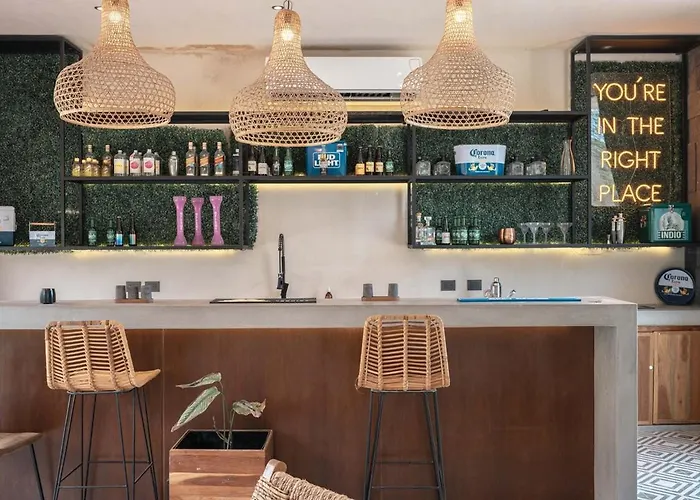 Boho Chic 5 Bedroom Private Pool & Roof Bar * Tulum