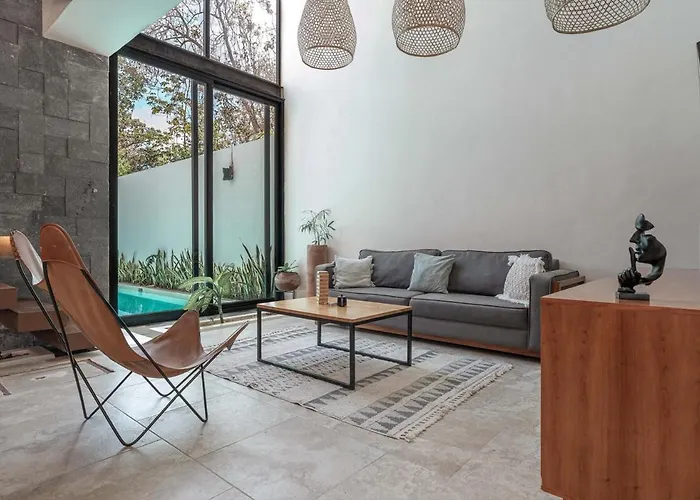 Boho Chic 5 Bedroom Private Pool & Roof Bar * Tulum
